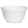 Insulated Foam Bowls, 10 Oz, White, 50/Pack, 20 Packs/Carton