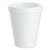 Foam Drink Cups, 10 Oz, White, 25/Bag, 40 Bags/Carton
