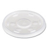 Plastic Cold Cup Lids, Fits 10 Oz Cold Cups, Translucent, 100/Pack, 10 Packs/Carton