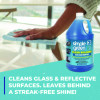 Clean Building Glass Cleaner Concentrate, 1 Gal Bottle, 2/Carton