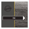 Radial Steel Wool Pads, Grade 0 (Fine): Cleaning And Polishing, 17" Diameter, Gray, 12/Carton