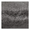 Radial Steel Wool Pads, Grade 0 (Fine): Cleaning And Polishing, 17" Diameter, Gray, 12/Carton