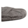 Radial Steel Wool Pads, Grade 2 (Coarse): Stripping/Scrubbing, 17" Diameter, Gray, 12/Carton