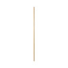 Threaded End Broom Handle, 0.94" Dia x 54", Natural