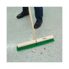Threaded End Broom Handle, 0.94" Dia x 54", Natural