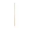 Threaded End Broom Handle, 0.94" Dia x 60", Natural