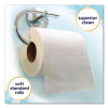 Clean Care Bathroom Tissue, Septic Safe, 1-Ply, White, 170 Sheets/Roll, 12 Rolls/Pack