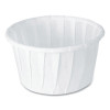 Paper Portion Cups, Proplanet Seal, 1.25 Oz, White, 250/Bag, 20 Bags/Carton
