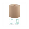 Hardwound Roll Towels, 1-Ply, 8" x 800 Ft, Natural, 6 Rolls/Carton