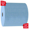 X90 Cloths, Jumbo Roll, 2-Ply, 12.4 x 12.2, Blue Denim, 450/Roll