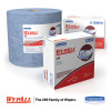 X90 Cloths, Pop-Up Box, 2-Ply, 8.3 x 16.8, Denim Blue, 68/Box, 5 Boxes/Carton