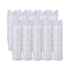 Lift n' Lock Plastic Hot Cup Lids, With Straw Slot, Fits 10 Oz To 14 Oz Hot Cups, Translucent, 100/Sleeve, 10 Sleeves/Carton