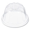 Dome-Top Sundae/Cold Cup Lids, Fits 6 Oz/8 Oz/12 Oz Cold Cups, Plastic, Clear, 50/Pack, 20 Packs/Carton