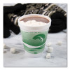 Horizon Hot/Cold Foam Drinking Cups, 12 Oz, White/Green, 25/Bag, 40 Bags/Carton