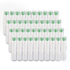 Horizon Hot/Cold Foam Drinking Cups, 12 Oz, White/Green, 25/Bag, 40 Bags/Carton