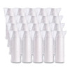 Food Containers, 12 Oz, White, Foam, 25/Bag, 20 Bags/Carton