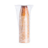 Fusion Escape Foam Hot/Cold Cups, 12 Oz, Brown/Black, 1,000/Carton