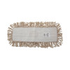 Industrial Dust Mop Head, Hygrade Cotton, 18 x 5, White