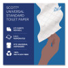 Essential 100% Recycled Fiber Srb Bathroom Tissue, Septic Safe, 2-Ply, White, 473 Sheets/Roll, 80 Rolls/Carton