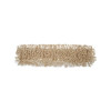 Industrial Dust Mop Head, Washable, Hygrade Cotton, 36 x 5, White