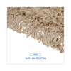 Industrial Dust Mop Head, Hygrade Cotton, 60 x 5, White