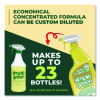 Industrial Cleaner And Degreaser, Concentrated, Lemon, 24 Oz Spray Bottle, 12/Carton