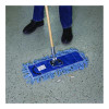Clip-On Dust Mop Frame, 18 x 5, Zinc Plated, Black