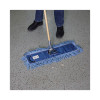 Clip-On Dust Mop Frame, 24 x 5, Zinc Plated, Black