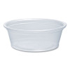 Conex Complements Portion/Medicine Cups, 1.5 Oz, Plastic, Translucent, 125/Bag, 20 Bags/Carton