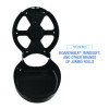Single Jumbo Toilet Tissue Dispenser, 11 x 6.25 x 12.25, Black