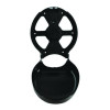 Single Jumbo Toilet Tissue Dispenser, 11 x 6.25 x 12.25, Black
