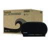 Jumbo Twin Toilet Tissue Dispenser, 20.25 x 6 x 12.25, Black