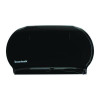 Jumbo Twin Toilet Tissue Dispenser, 20.25 x 6 x 12.25, Black