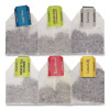 Assorted Tea Bags, Six Flavors, 28/Box, 168/Carton