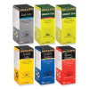 Assorted Tea Bags, Six Flavors, 28/Box, 168/Carton