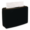 Countertop Folded Towel Dispenser, 10.63 X 7.28 X 4.53, Black