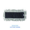 Disposable Dust Mop Head, Cotton, 18w X 5d