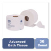 Advanced Bath Tissue Roll With Opticore, Septic Safe, 2-Ply, White, 865 Sheets/Roll, 36 Rolls/Carton
