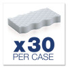 Magic Eraser Extra Durable, 4.6 X 2.4, 0.7" Thick, White, 30/Carton