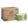 100% Recycled Two-Ply Bath Tissue, Septic Safe, White, 168 Sheets/Roll, 16 Rolls/Pack