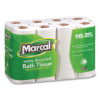 100% Recycled Two-Ply Bath Tissue, Septic Safe, White, 168 Sheets/Roll, 16 Rolls/Pack