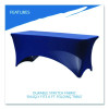 Igear Fabric Table Cover, Polyester/Spandex, 30 "x 72", Blue