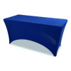 Igear Fabric Table Cover, Polyester/Spandex, 30 "x 72", Blue