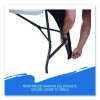 Igear Fabric Table Cover, Open Design, Polyester/Spandex, 30" X 72", Blue