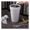 Foam Drink Cups, 16 Oz., White, 25/Bag, 40 Bags/Carton