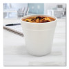 Foam Containers, Squat, 16 Oz, White, 25/Bag, 20 Bags/Carton