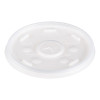 Plastic Lids, Straw-Slot Lid, Fits 12 Oz To 24 Oz Hot/Cold Foam Cups, Translucent, 100/Pack, 10 Packs/Carton