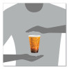 Fusion Escape Foam Hot/Cold Cups, 16 Oz, Brown/Black, 1,000/Carton
