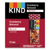 Plus Nutrition Boost Bar, Cranberry Almond And Antioxidants, 1.4 Oz Bar, 12/Box