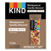 Nuts And Spices Bar, Madagascar Vanilla Almond, 1.4 Oz Bar, 12/Box